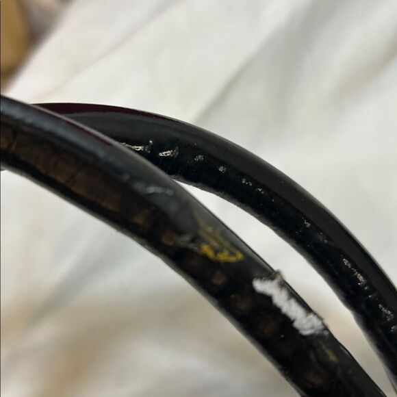 Kate Spade bucket bag black white (discoloration on handles) 13"x10" - Picture 12 of 12